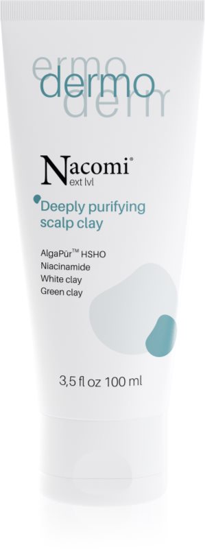 Nacomi Next Level Deeply purifying scalp clay masca pentru curatare profunda pentru scalp 100 ml