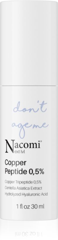 Nacomi Next Level Copper Peptide 0,5 % ser facial cu peptide 30 ml