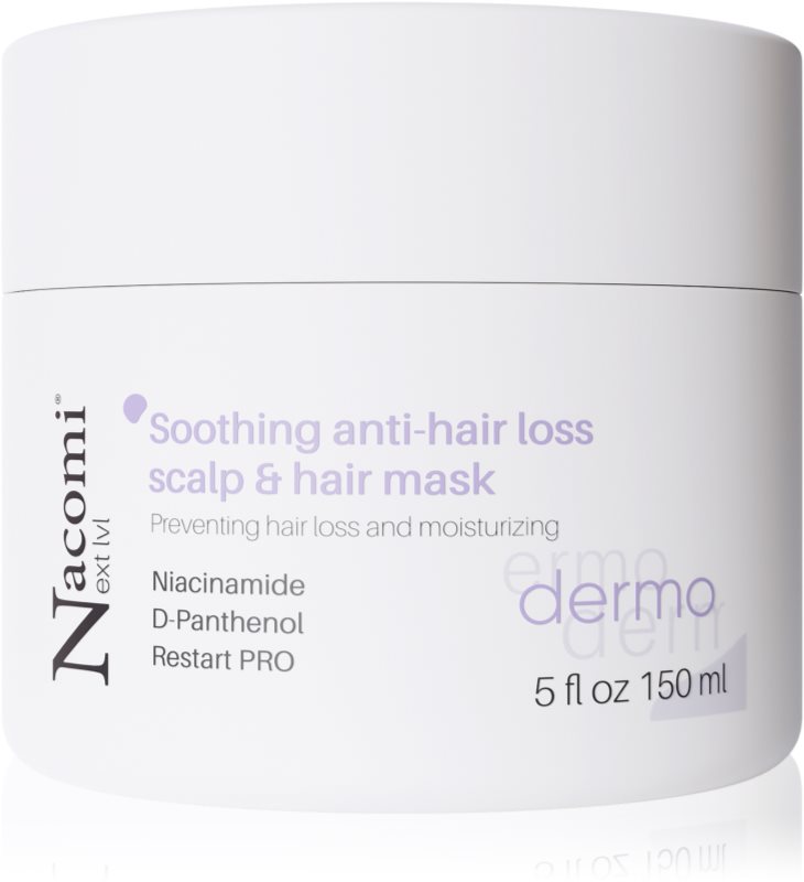 Nacomi Next Level Dermo masca -efect calmant pentru par si scalp 150 ml