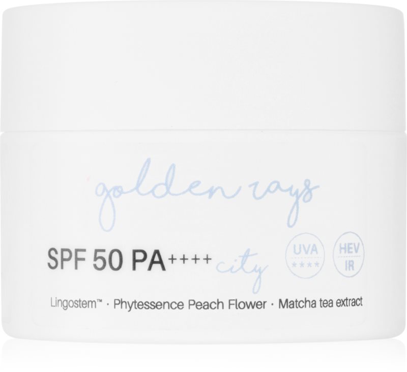 Nacomi Next Level Golden Rays crema de zi SPF 50 city 50 ml