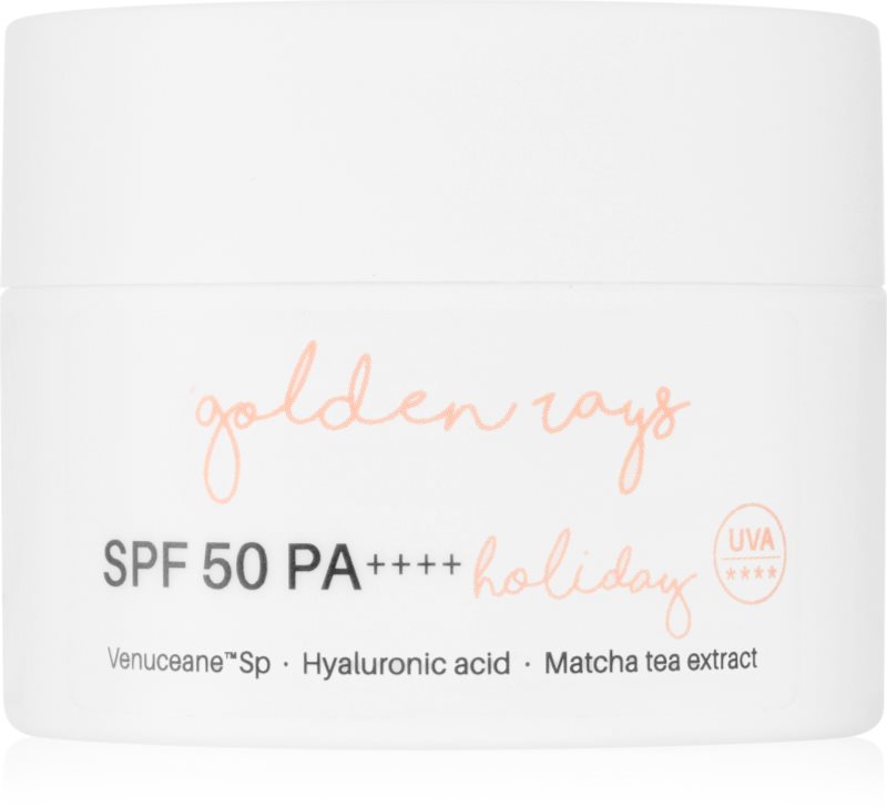 Nacomi Next Level Golden Rays cremă de zi anti-îmbătrânire SPF 50 50 ml
