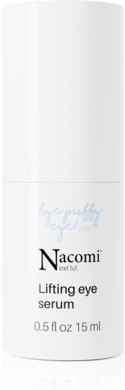 Nacomi Next Level Bye Puffy Eye! ser pentru ochi cu efect de lifting 15 ml