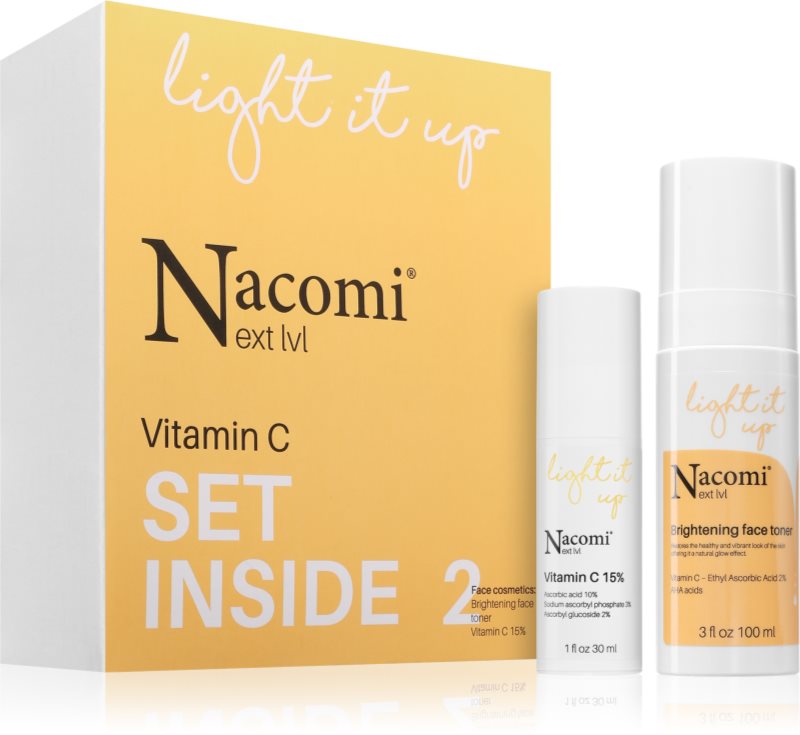Nacomi Next Level Vitamin C set cadou cu vitamina C