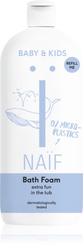 Naif Baby & Kids Bath Foam spuma de baie relaxanta pentru copii