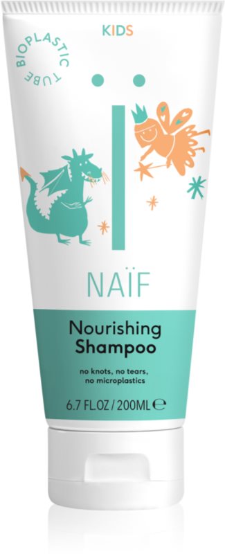 Naif Kids Nourishing Shampoo sampon pentru copii pentru par usor de pieptanat pentru copii 200 ml