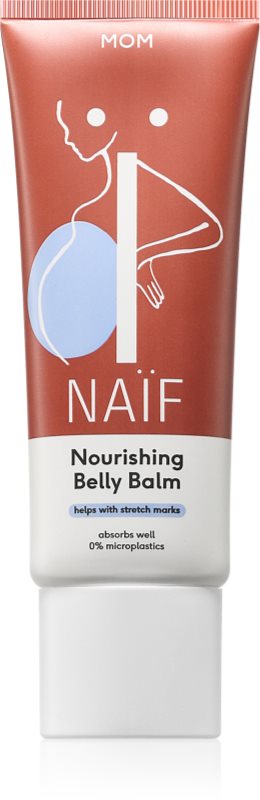 Naif Mom Nourishing Belly Balm balsam pentru corp impotriva vergeturilor