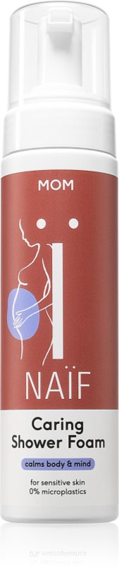 Naif Mom spumă pentru duș pentru femei gravide 200 ml
