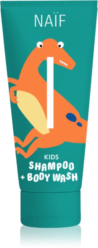Naif Kids Shampoo + Body Wash gel si sampon pentru bebelusi 250 ml