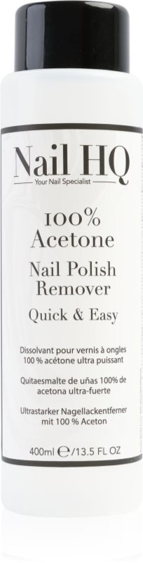 Nail HQ 100% Acetone dizolvant pentru oja