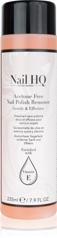 Nail HQ Acetone Free dizolvant pentru oja fara acetona 235 ml
