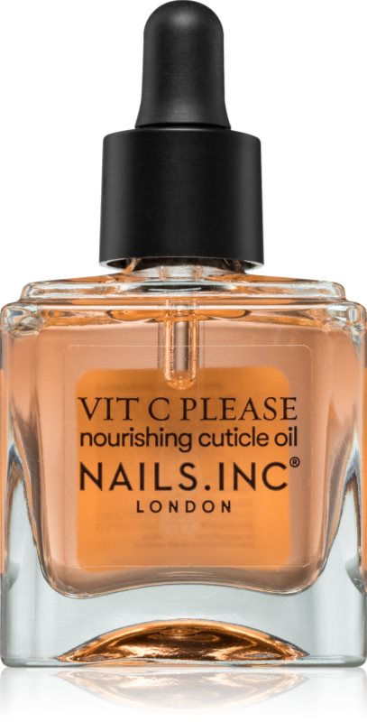 Nails Inc. Vit C Please ulei hrănitor pentru unghii și cuticule 14 ml