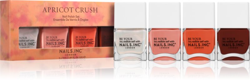 Nails Inc. Apricot Crush set de lacuri de unghii