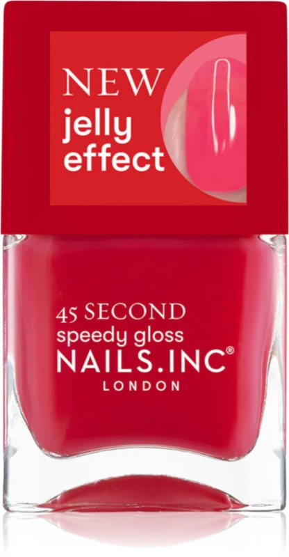 Nails Inc. 45 Second Speedy Gloss lac de unghii cu uscare rapida