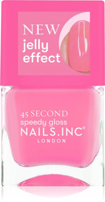 Nails Inc. 45 Second Speedy Gloss lac de unghii cu uscare rapida