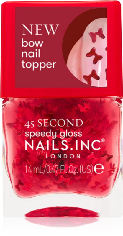Nails Inc. 45 Second Speedy Gloss lac de unghii cu uscare rapida culoare Bonnie 14 ml