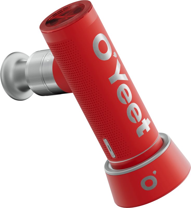 NAIPO Oyeet Nex Pro pistol de masaj culoare Red