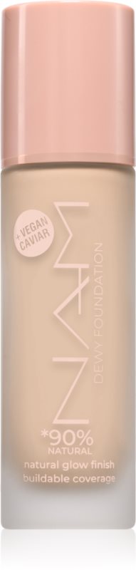 NAM Dewy fard lichid de lunga durata cu acid hialuronic