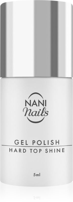 NaniNails NANI Hard Top Shine strat de acoperire pentru protecție perfectă și strălucire intensă 5 ml