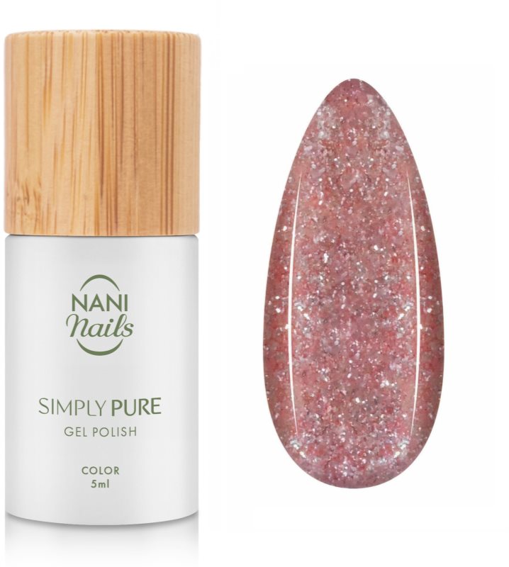 NaniNails Simly Pure unghii cu gel folosind UV / lampă cu LED