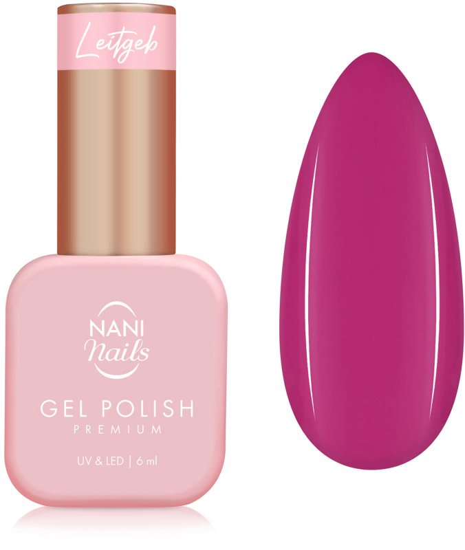 NaniNails NANI Leitgeb unghii cu gel folosind UV / lampă cu LED