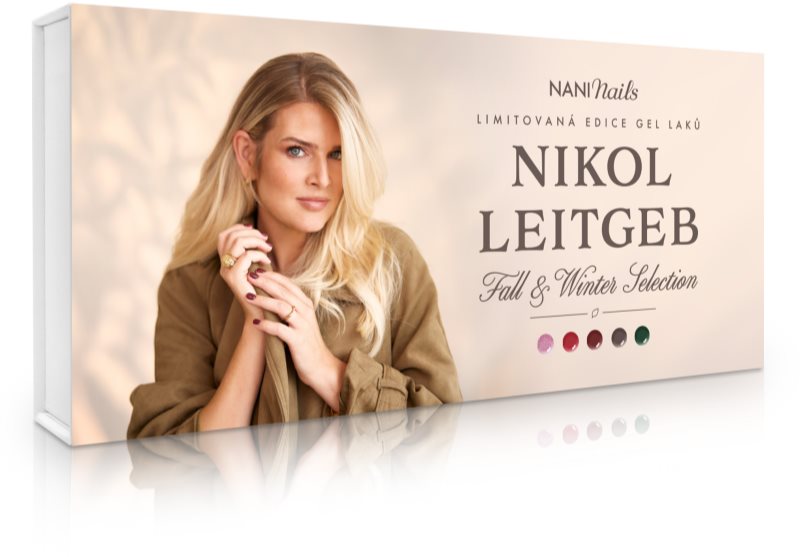 NaniNails Nikol Leitgeb Fall & Winter Selection set cadou pentru unghii pentru femei