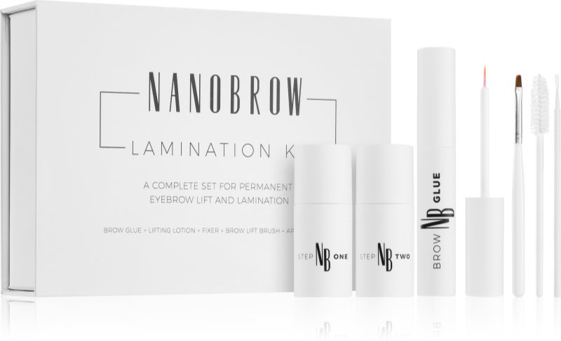Nanobrow Lamination Kit set pentru aranjarea sprâncenelor