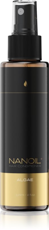 Nanoil Algae balsam fara clatire in 2 faze cu extract din alge nori 125 ml