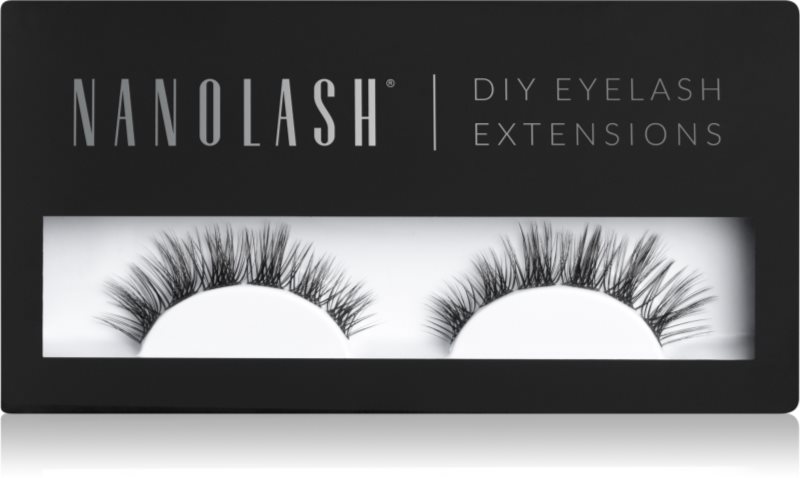 Nanolash DIY Eyelash Extensions pachet cu gene fără noduri autoadezive