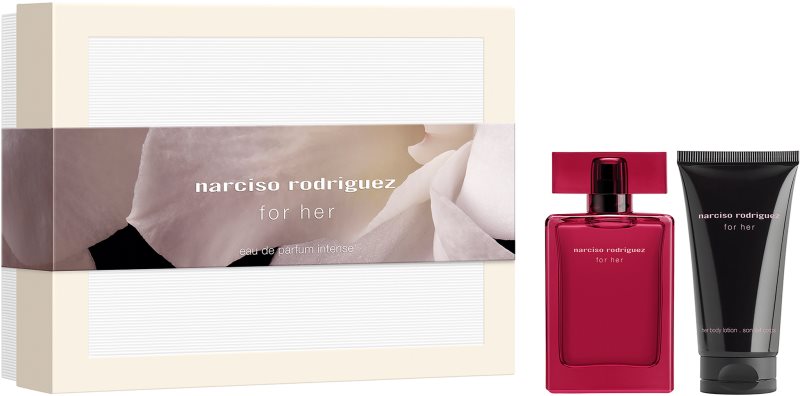 narciso rodriguez for her intense set cadou pentru femei