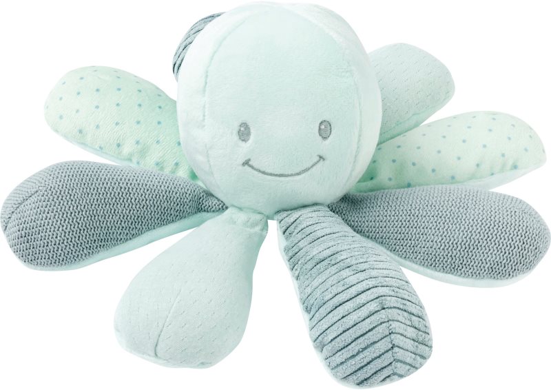 NATTOU Activity Cuddly Octopus jucărie de pluș Lapidou Mint 1 buc