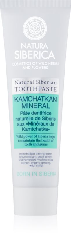 Natura Siberica Kamchatkan Mineral pastă de dinți naturală 100 g