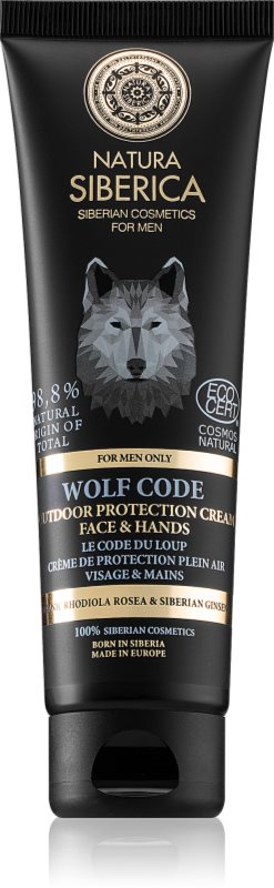 Natura Siberica For Men Only crema de protectie pentru fata si corp 80 ml