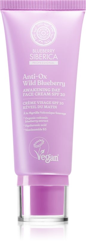 Natura Siberica Anti-Ox Wild Blueberry crema de fata zi SPF 20 50 ml