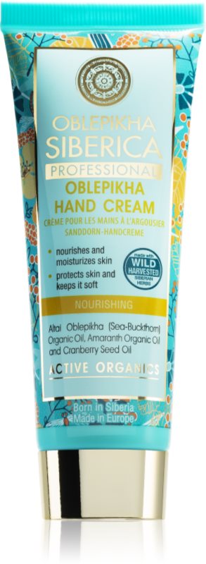 Natura Siberica Oblepikha (Sea-Buckthorn) crema de maini 75 ml
