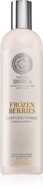 Natura Siberica Copenhagen Frozen Berries șampon cu vitamine pentru par gras 400 ml