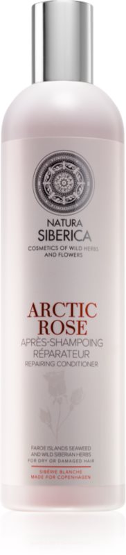 Natura Siberica Copenhagen Arctic Rose balsam regenerator pentru păr uscat și deteriorat 400 ml