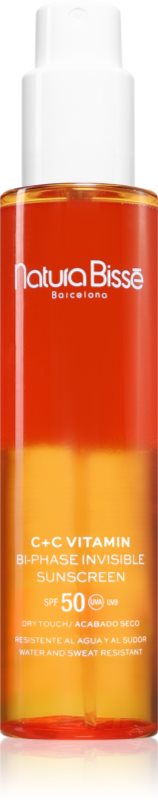 Natura Bissé C+C Vitamin BI-Phase spray de protecție cu două ingrediente pentru corp SPF 50 200 ml
