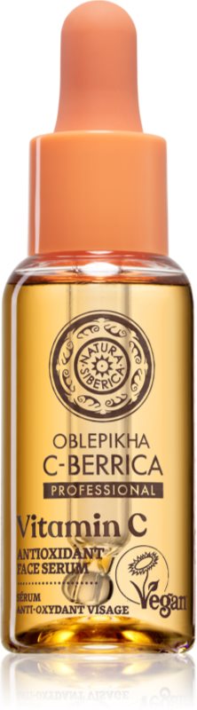 Natura Siberica Oblepikha C-Berrica Professional ser antioxidant pentru un ten mai ferm cu vitamina C 30 ml