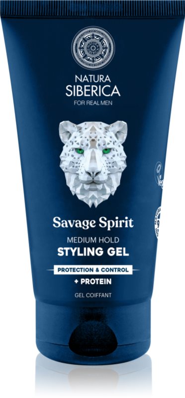 Natura Siberica Arctic Wild Savage Spirit styling gel pentru păr pentru bărbați 150 ml