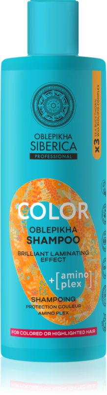 Natura Siberica Oblepikha Siberica Color șampon pentru protecția părului vopsit 400 ml