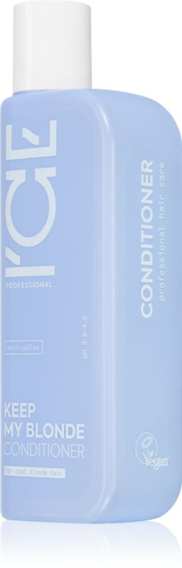 Natura Siberica ICE Professional Keep My Blonde balsam hidratant de neutralizare tonuri de galben 250 ml