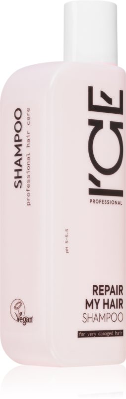 Natura Siberica ICE Professional Repair My Hair sampon de curatare delicat cu keratina 250 ml