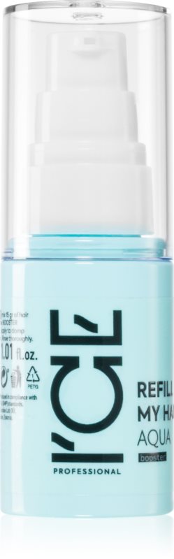 Natura Siberica ICE Professional Refill My Hair produs concentrat pentru ingrijire pentru hidratare intensa Aqua Booster 30 ml