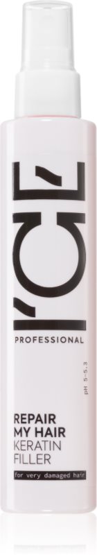 Natura Siberica ICE Professional Repair My Hair tratament de ingrijire intensiv si concentrat pentru păr uscat și deteriorat Keratin Filler 100 ml
