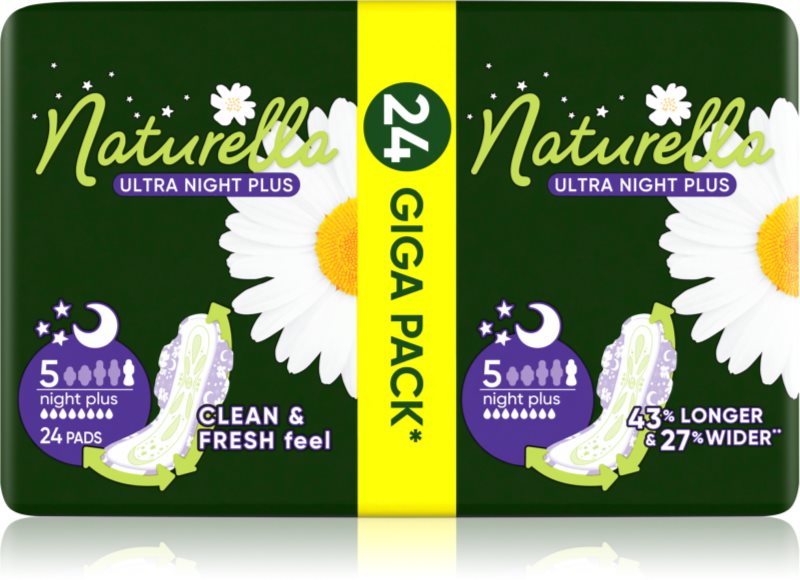 Naturella Ultra Night Plus absorbante menstruale pentru noapte 24 buc
