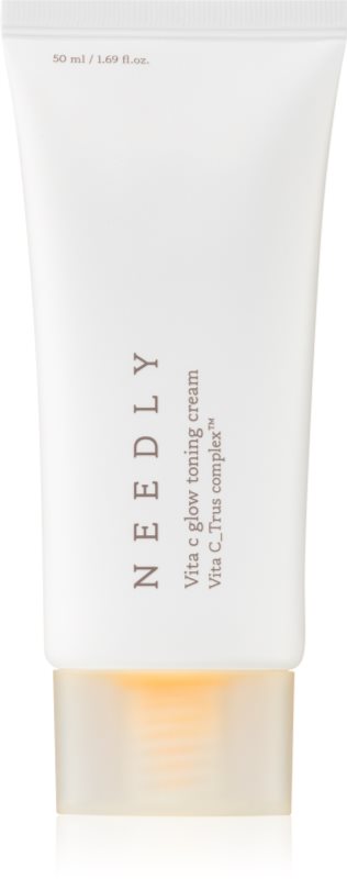 NEEDLY Vita C Glow Toning Cream cremă hidratantă nuanțatoare pentru uniformizarea nuantei tenului 50 ml