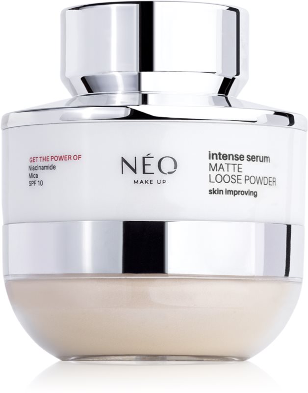 NEO MAKE UP Intense Serum Matte Loose Powder pudra pulbere matifianta SPF 10 10 g