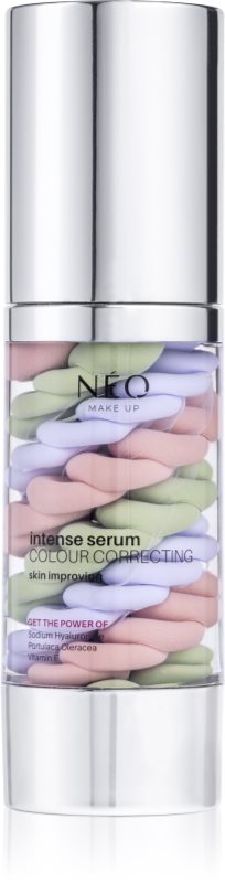 NEO MAKE UP Intense Serum Colour Correcting Îngrijire hidratantă pentru uniformizarea nuantei tenului 30 ml