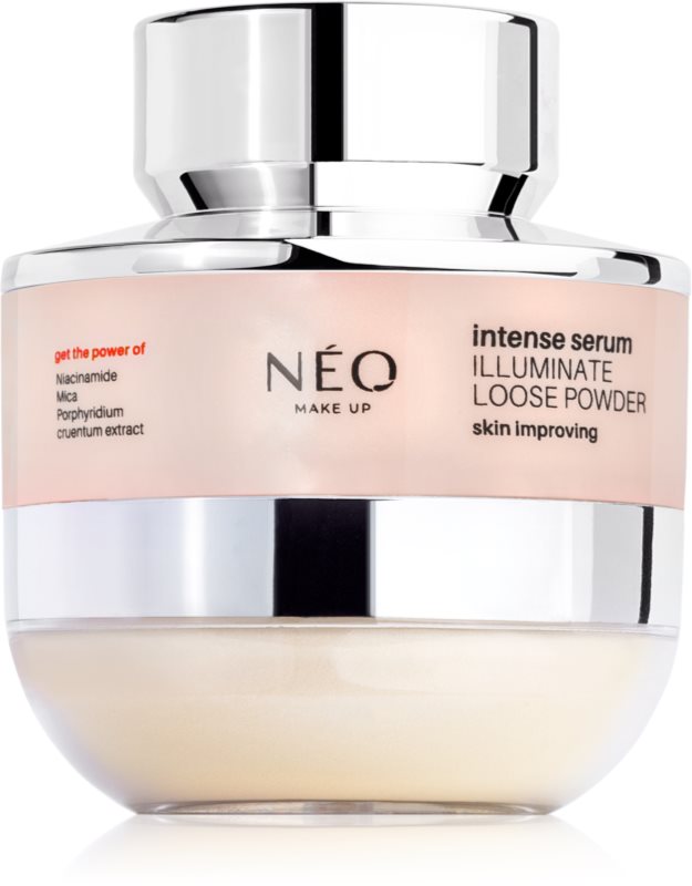 NEO MAKE UP Intense Serum Illuminate Loose Powder pudra pentru stralucire 10 g