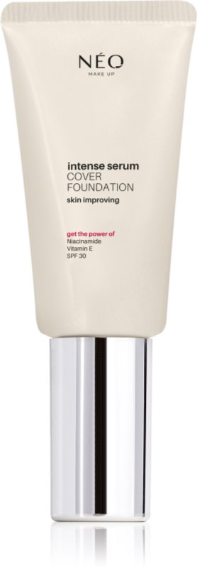 NEO MAKE UP Intense Serum Cover Foundation machiaj natural SPF 30